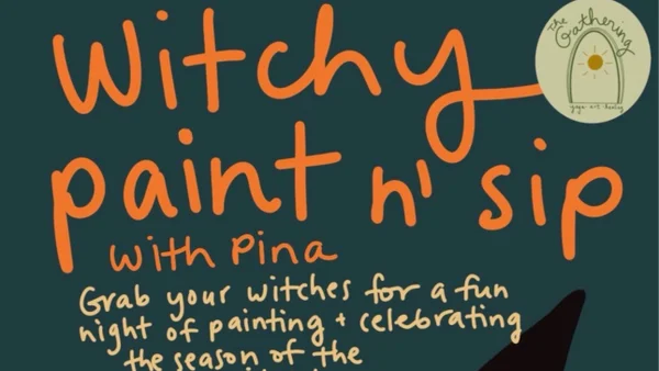 Witchy Paint n' Sip with Pina
