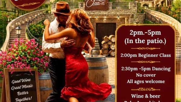 Sunday Salsa & Bachata at Fazeli Cellars Winery