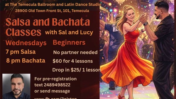 Bachata classes for beginners Level 3