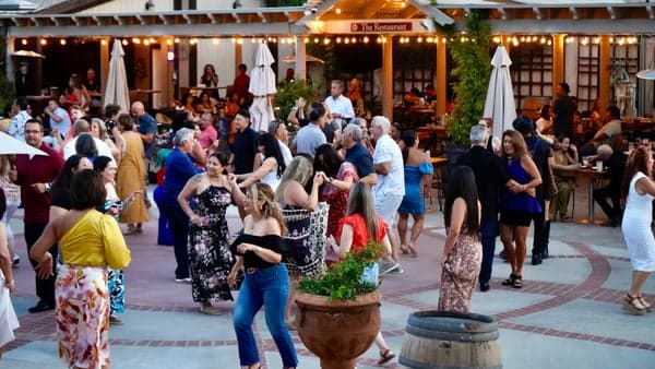 This Saturday Salsa & Bachata at Mount Palomar Winery