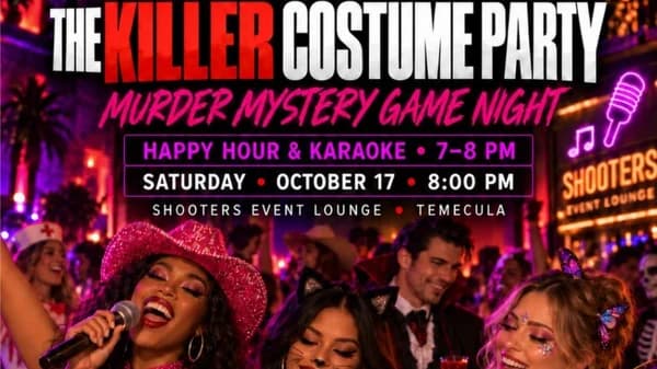 The Killer Costume Party: Murder Mystery Night.