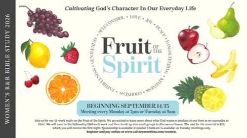 Womens Fall Bible Study (Murrieta AM)