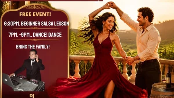 Friday Salsa at Miramonte Winery. Reserve Your Table