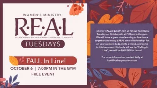Womens R.E.A.L Tuesdays (Murrieta)