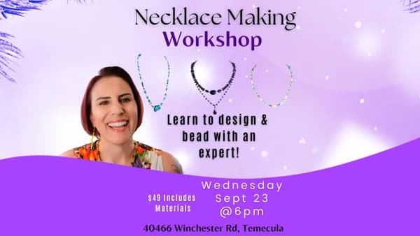 Necklace Making Workshop with Jillian